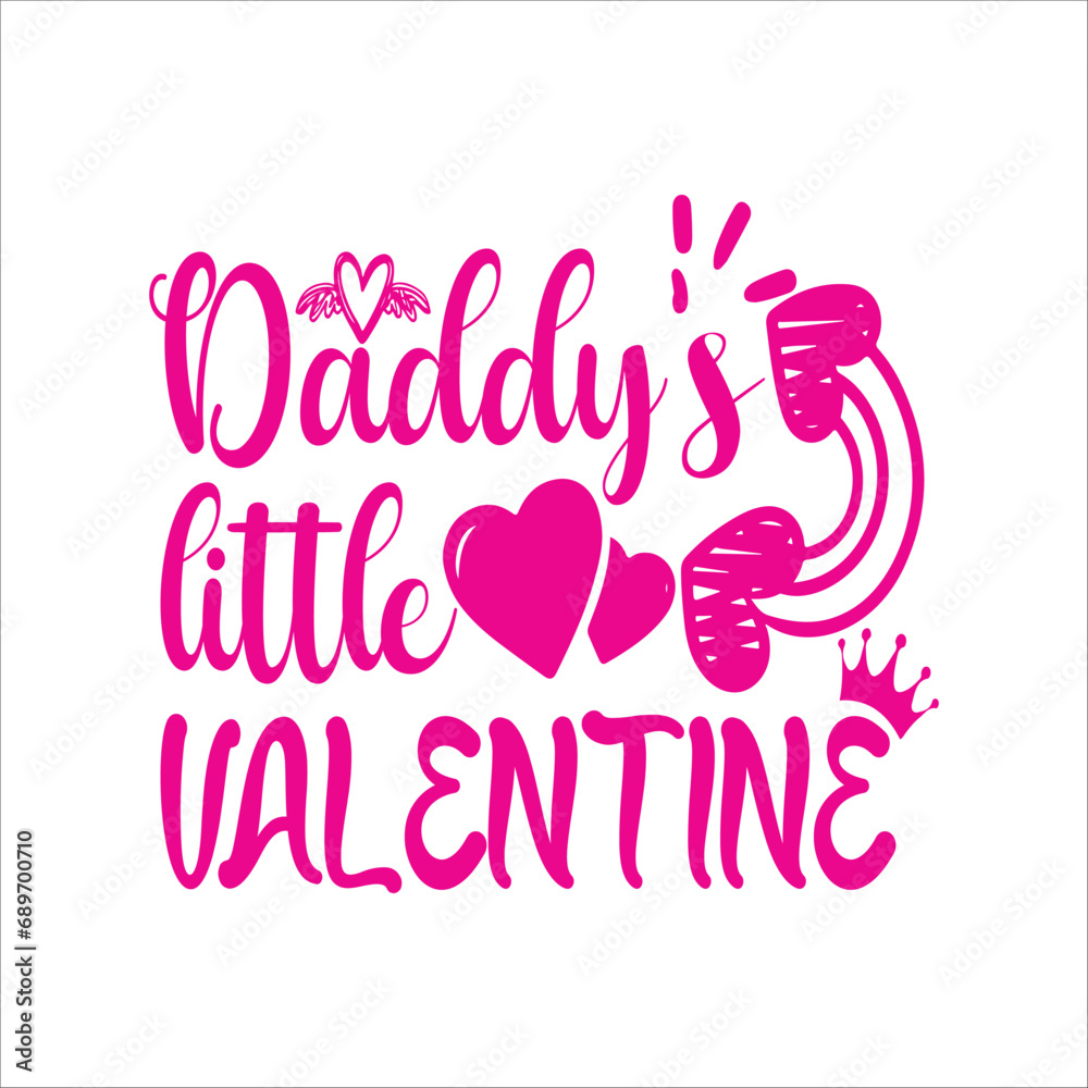 Daddy litle valentine