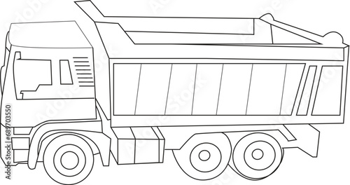 Constraction vehicles coloring book