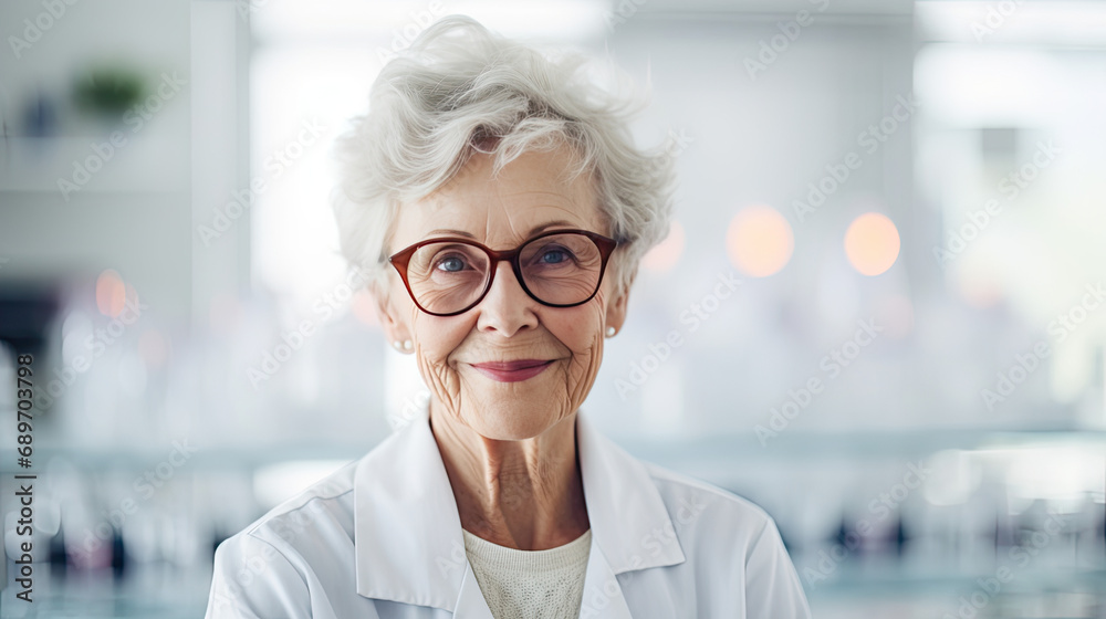 oldest woman do an experiment in a scientist's laboratory oldest woman do an experiment in a scientist's laboratory