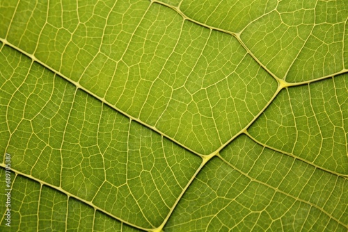 detailed image of the veins of a leaf