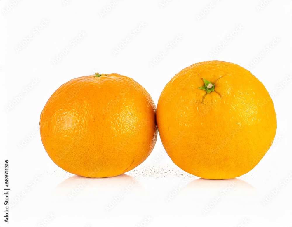 Isolated photo of a orange with white background Isolated photo of a orange with white background