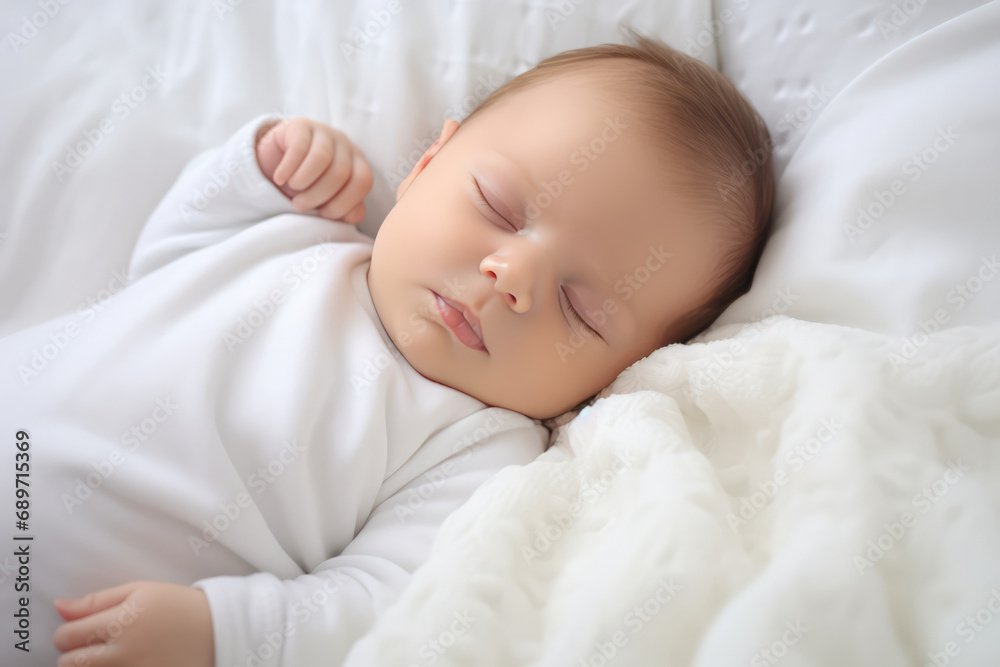 Newborn Baby Peacefully Sleeping On White Blanket. Сoncept Sunset Beach Engagement Shoot, Urban Graffiti Backdrops, Maternity Silhouette Portraits Newborn Baby Peacefully Sleeping On White Blanket. Сoncept Sunset Beach Engagement Shoot, Urban Graffiti Backdrops, Maternity Silhouette Portraits
