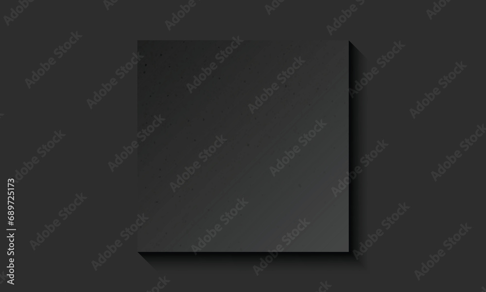 Dark blank square sheet frame with texture on wall. Dark blank square sheet frame with texture on wall.