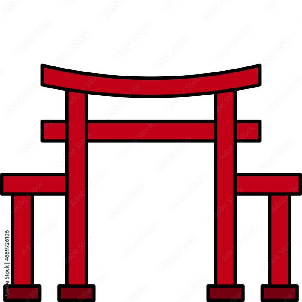 Flat Torii Gate Flat Torii Gate