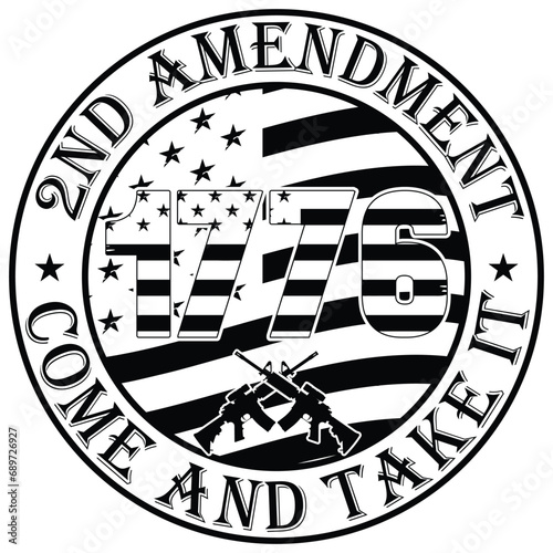 2nd Amendment Come And Take It t-shirt Design,gift Vetaran t-shirt design