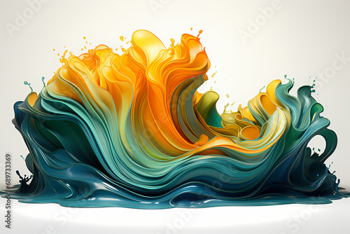 Abstract grunge paint color...
