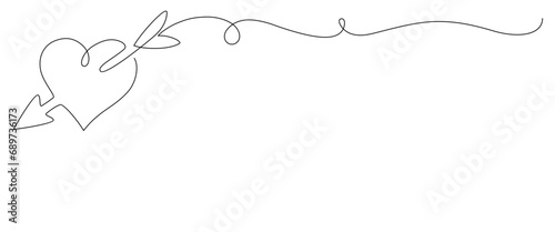 Wallpaper Mural love line art style. line art heart. valentine, wedding, anniversary vector elements	 Torontodigital.ca