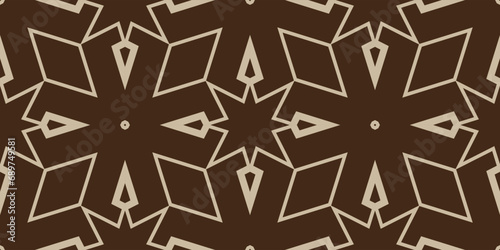 Modern pattern with geometric ornaments for invitation card, scrapbook, banner, postcard. 