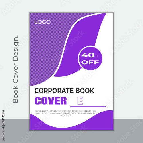 Professional Business book cover, new annual report, print-ready business cover design, book cover design eps file print-ready, company profile, business profile, flyer, brochure, banner, social