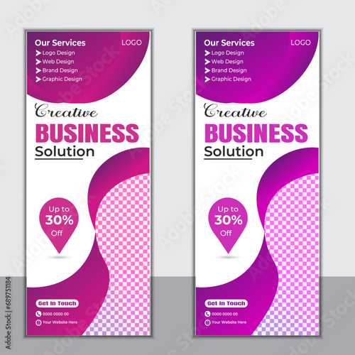 Corporate business conference roll up banner designs for x stand with luxury
 and eye catchy print ready colors and for presentations, annual meeting, events.
