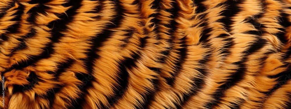 Fototapeta premium Striped Tiger fur background