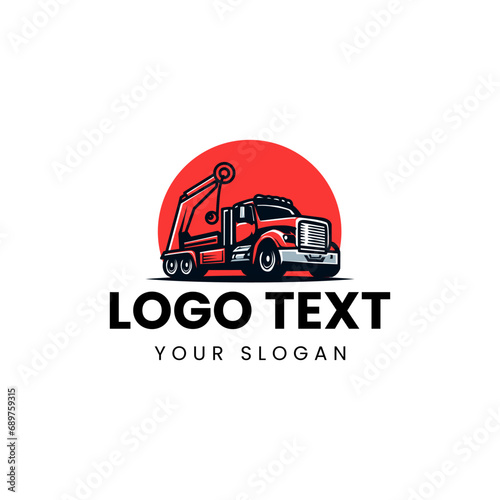 Tow Truck Logo Design