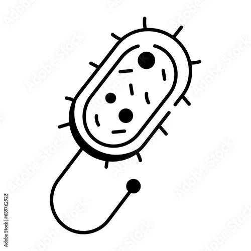 Latest linear icon of archaea