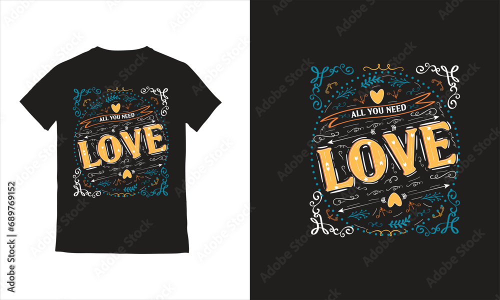 typography t-shirt design