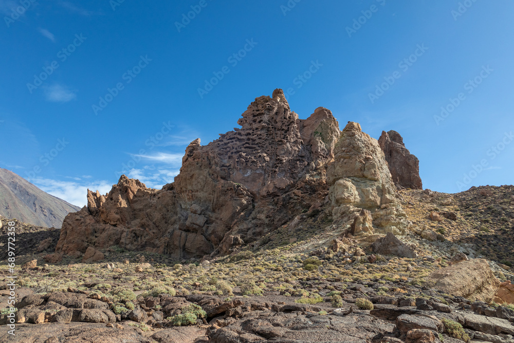 Landscape of Teide National Park , Tenerife Landscape of Teide National Park , Tenerife
