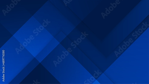 Blue vector minimalist simple abstract geometric background. Suit for business, corporate, banner, brochure, poster, cover and presentation background photo