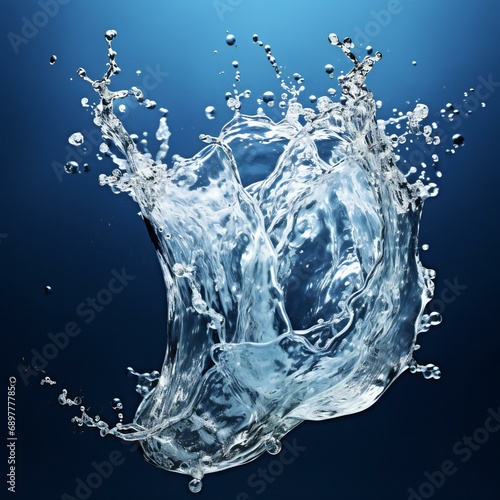 realistic water splash © Amena