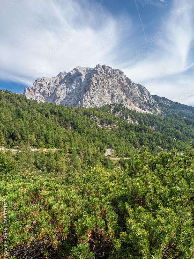 The landscape in Alps,  Slovenia