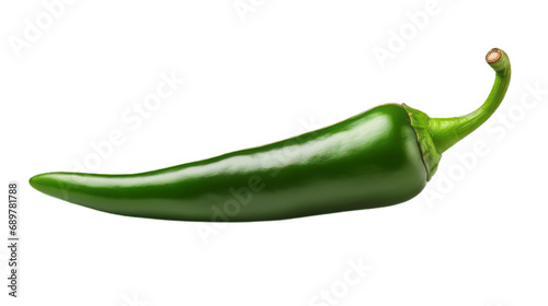 Vibrant Jalapeno Pepper for Graphic Design and Culinary Projects photo
