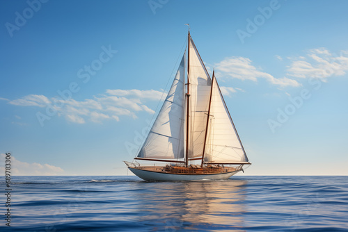 sailboat on the sea