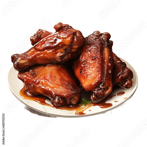 grilled chicken wings