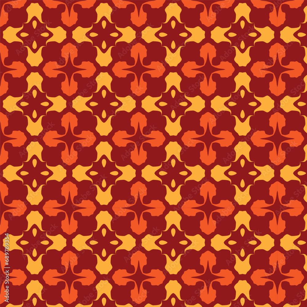 Abstract floral pattern geometric texture background, luxury pattern, stylish vector graphic