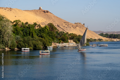 Assouan et l'île d'Elephantine, Egypte photo