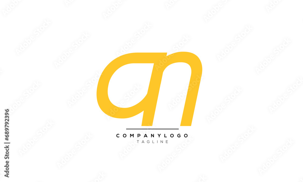Alphabet letters Initials Monogram logo AN, AN INITIAL, AN letter Alphabet letters Initials Monogram logo AN, AN INITIAL, AN letter