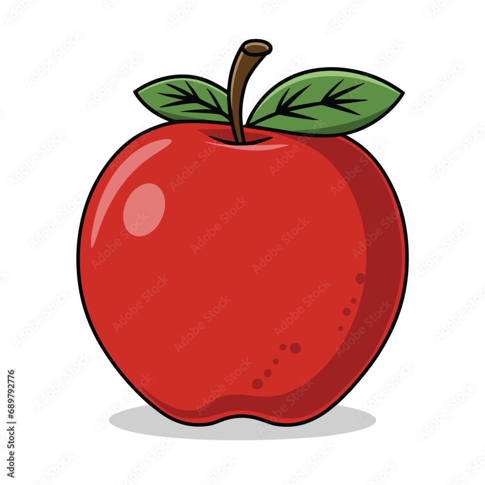 red apple isolated on white, red-apple with leaf, apple illustration, vector illustration, fruit illustration, EPS vector, red apple illustration red apple isolated on white, red-apple with leaf, apple illustration, vector illustration, fruit illustration, EPS vector, red apple illustration