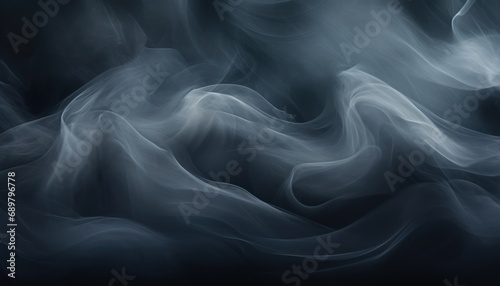 Black and White Image of Smoke