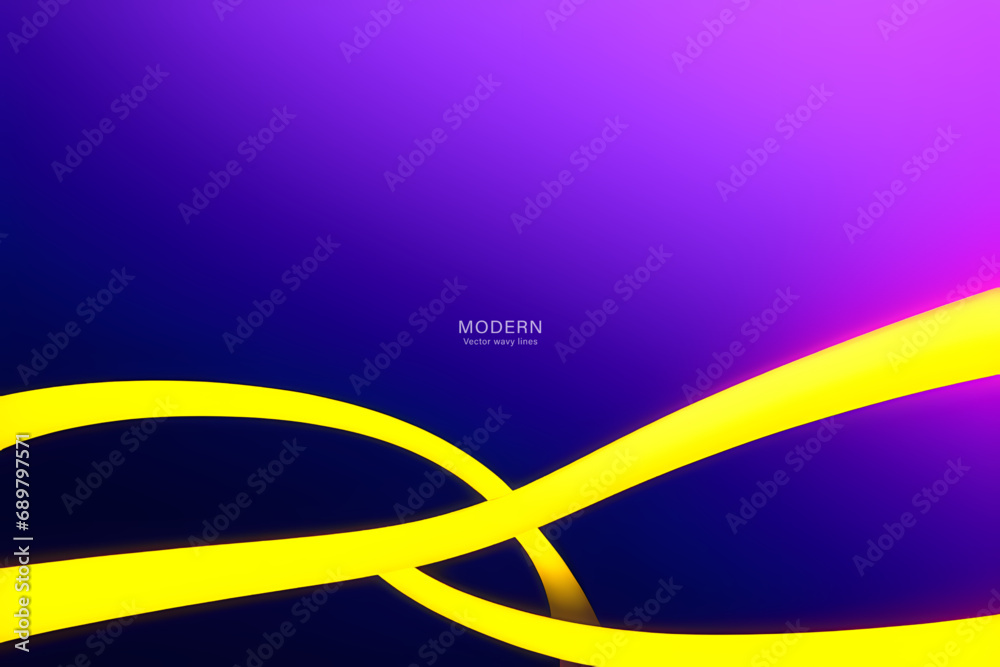 Modern colorful abstract yellow blue background with wave lines. vector illustration design. for presentation background, brochure, card, flyer, brochure, banner, poster. Modern colorful abstract yellow blue background with wave lines. vector illustration design. for presentation background, brochure, card, flyer, brochure, banner, poster.