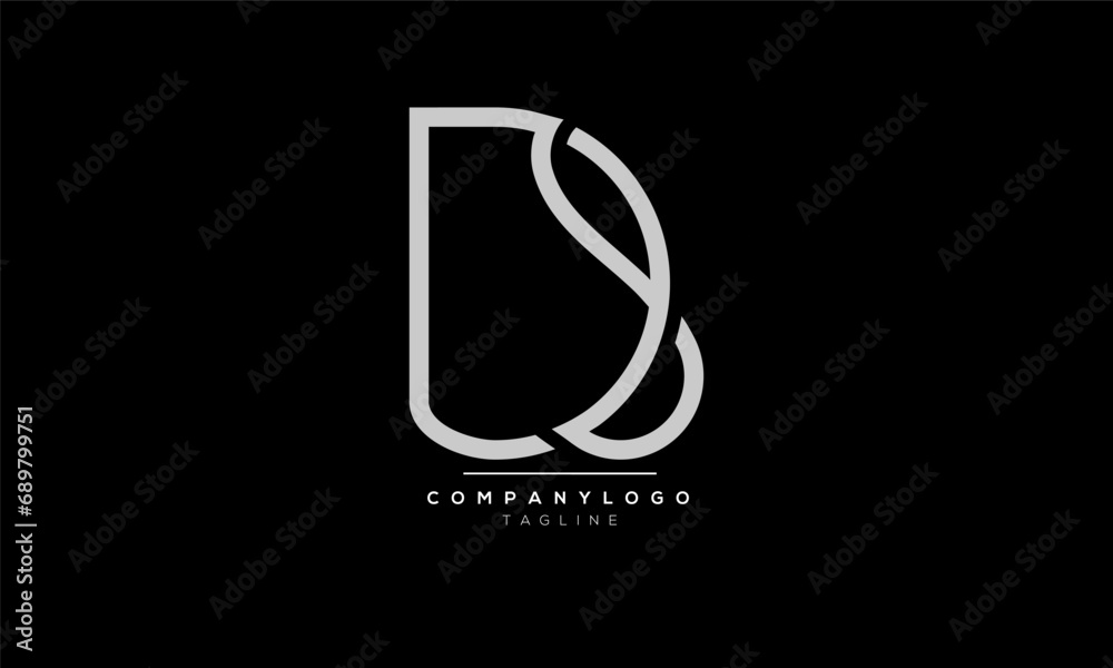 Alphabet letters Initials Monogram logo DS, DS INITIAL, DS letter Alphabet letters Initials Monogram logo DS, DS INITIAL, DS letter