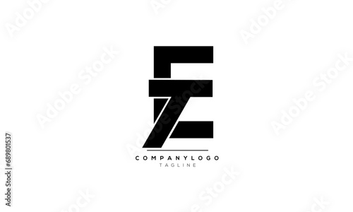 Alphabet letters Initials Monogram logo ET, ET INITIAL, ET letter © Bilawal