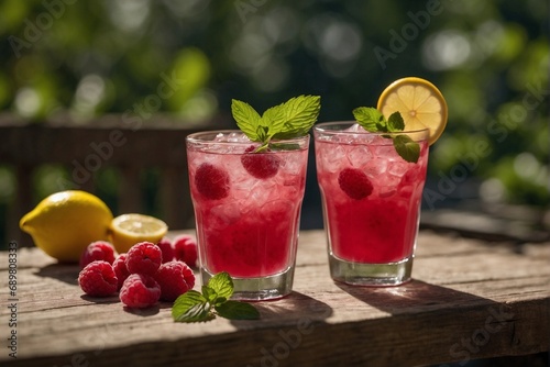 Crimson Lemonade: Refreshing Summer Drink