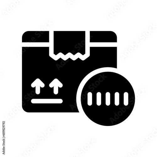 barcode glyph icon