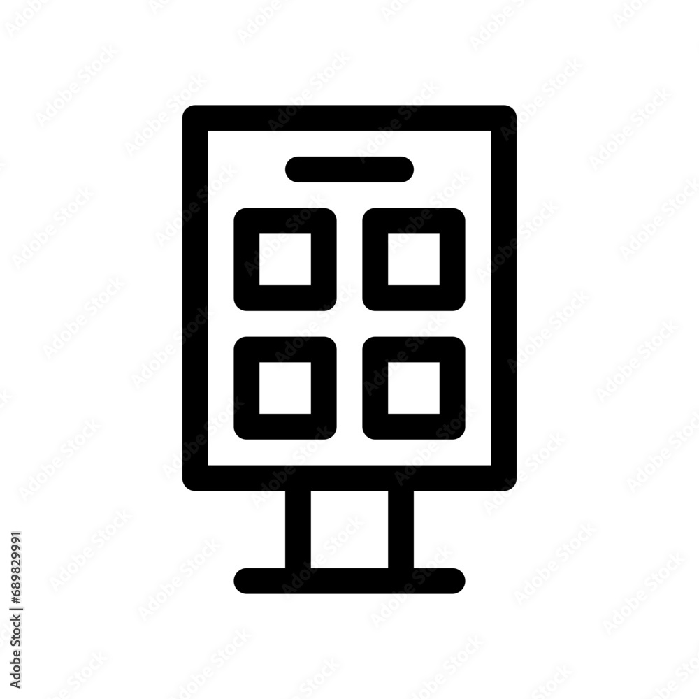 display line icon display line icon