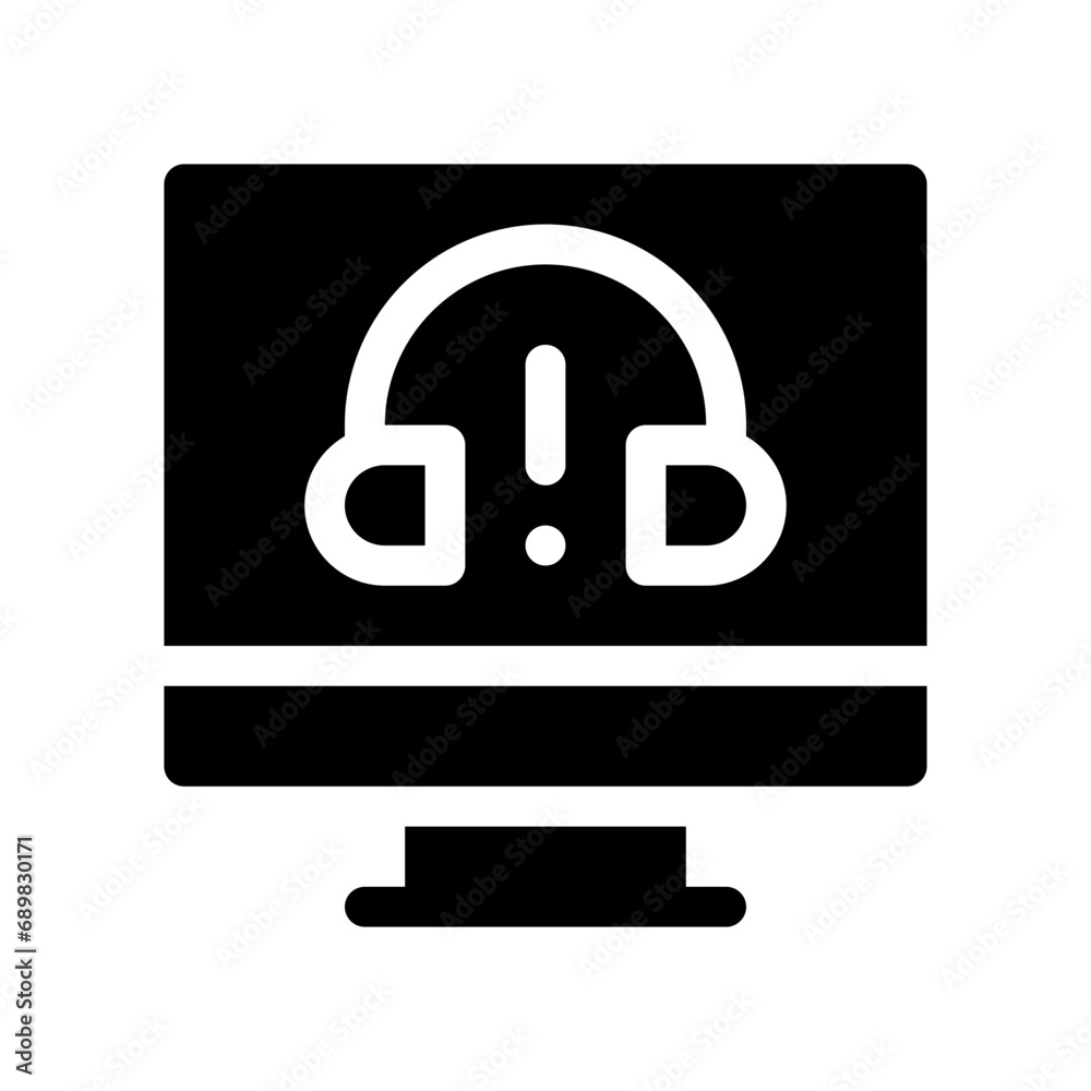 help desk glyph icon help desk glyph icon