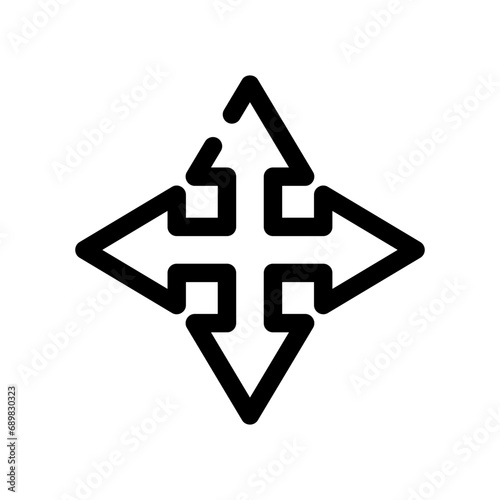 move selector line icon