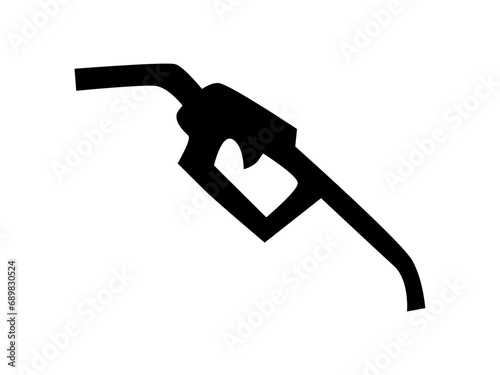 Fuel gun gasoline vector icon