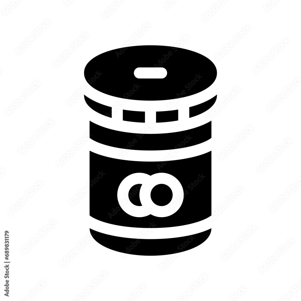 baking soda glyph icon baking soda glyph icon
