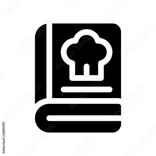 cook book glyph icon