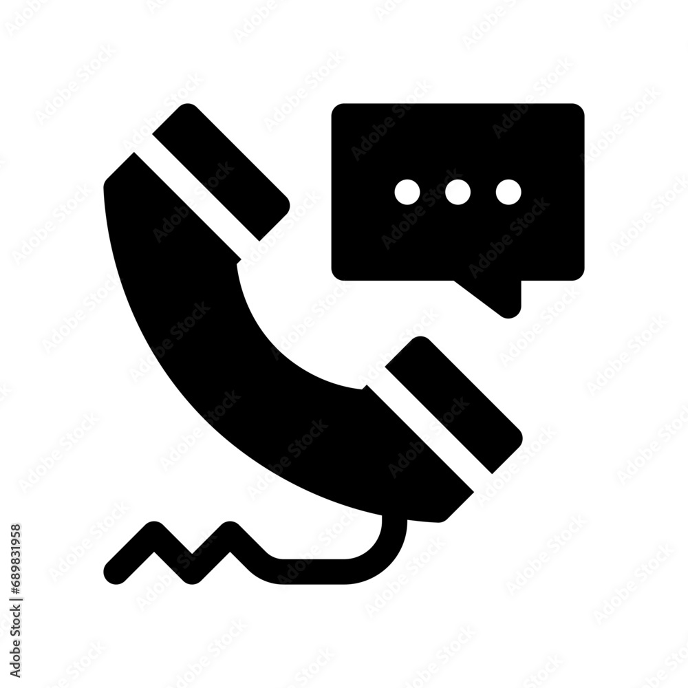 phone call glyph icon phone call glyph icon