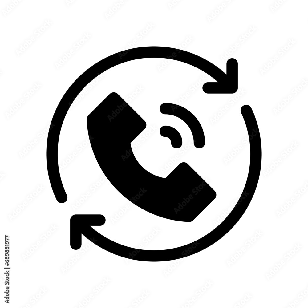 phone call glyph icon phone call glyph icon