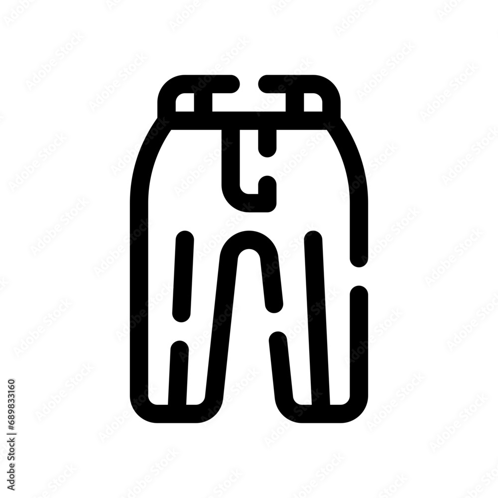 pants line icon pants line icon