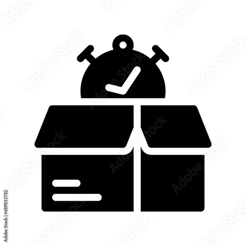 fulfillment glyph icon