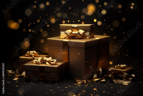 Black and Gold gift box