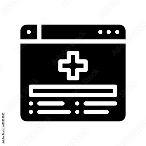 website glyph icon