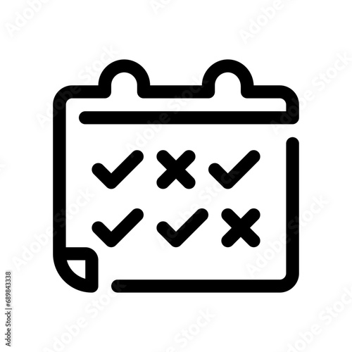 absence line icon