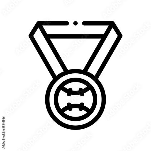 medal line icon