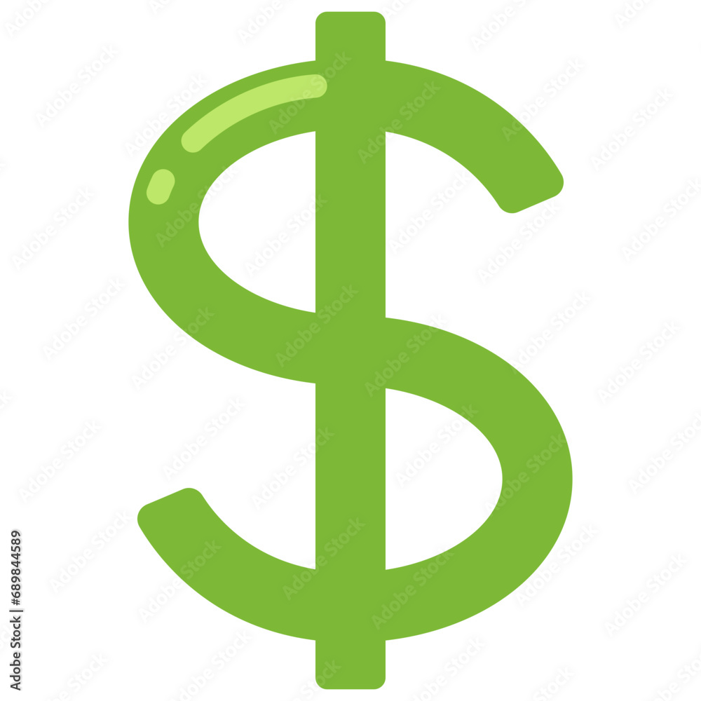 Dollar Sign Symbol Icon